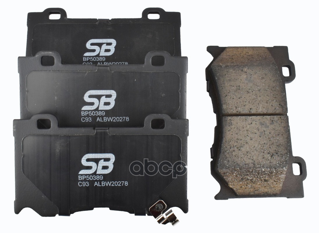 Колодки тормозные дисковые передние SB Nagamochi арт. BP50389