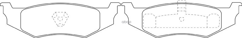 Колодки дисковые CR 300M 2.7/3.5L 98-04, Neon 1.6L 00-05, 1.8L 98-99, 2.0L 94-05, PT Cruiser 99-05 BP53149 SB Nagamochi арт. ...
