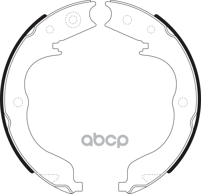 Колодки тормозные барабанные задние SB Nagamochi арт. BS20625