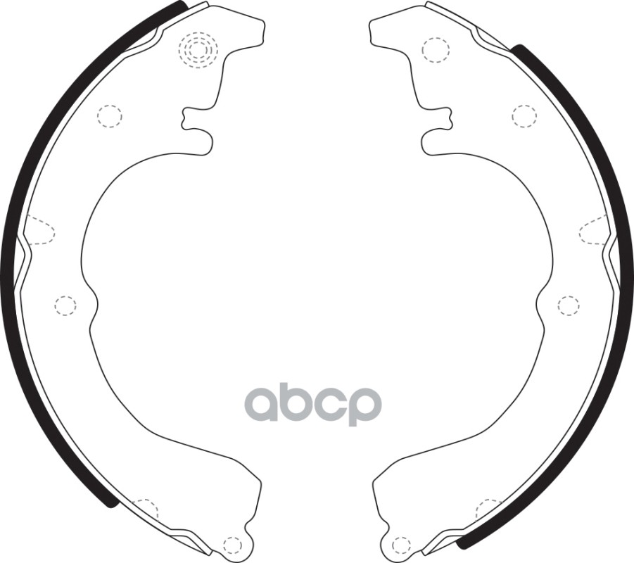 Колодки тормозные барабанные задние SB Nagamochi арт. BS21313