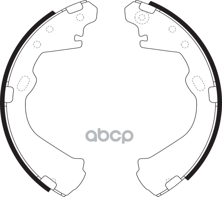 Колодки тормозные барабанные задние SB Nagamochi арт. BS22193