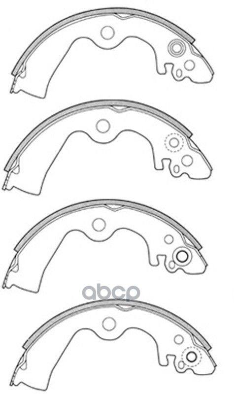 Колодки Тормозные Барабанные | Зад | SB Nagamochi арт. BS22204