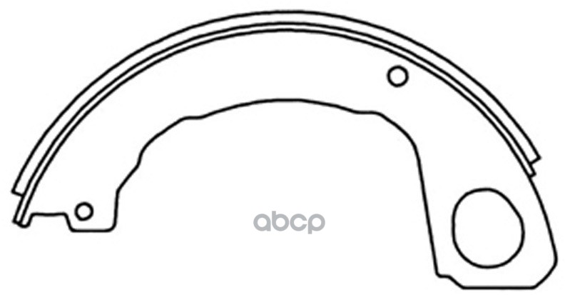 Колодки тормозные TO Dyna/Toyoace 4.1L 04-, 4.9L XZU413/423 04-06, MI Canter FD70A 02- BS24466 SB Nagamochi арт. BS24466
