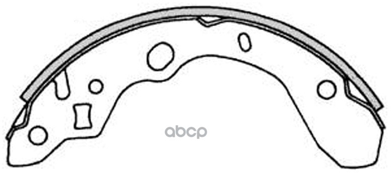 Колодки тормозные барабанные задние SB Nagamochi арт. BS25394