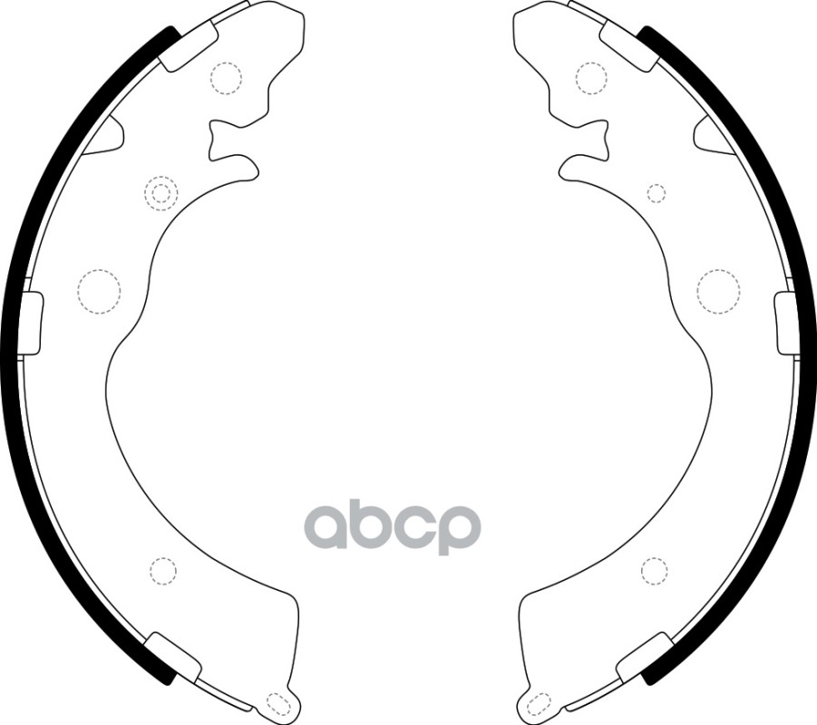 Колодки тормозные барабанные задние SB Nagamochi арт. BS28524