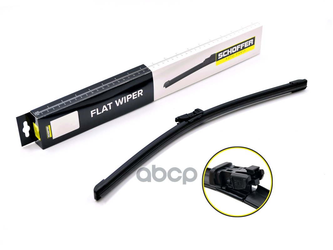 Щетка Стеклоочистителя (650Mm/26) Push Button 19Mm Schoffer Shf29010 SCHOFFER арт. SHF29010