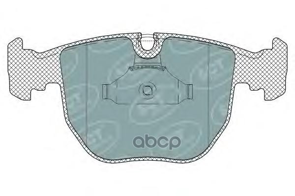 колод. торм.задн. BMW X5(E53) 00-06/X3(E83) 06-/5(E39) 00-03 SCT арт. sp327