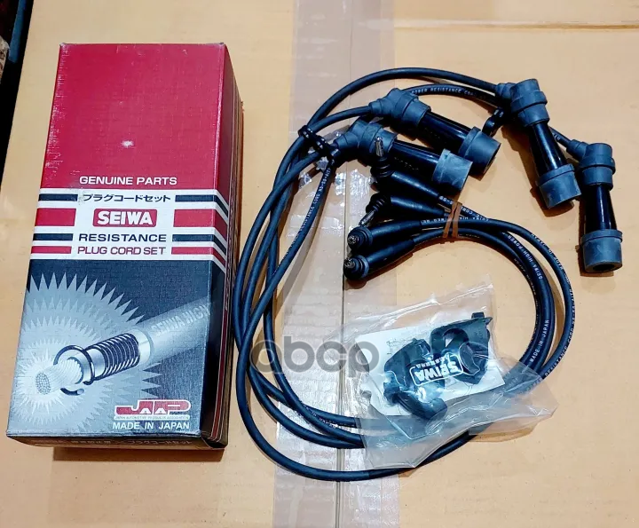Провода высоковольтные Toyota Hiace 89-04 / Hilux Pick Up 97-04 1RZ;1RZE;2RZ;2RZE SEIWA арт. 50059