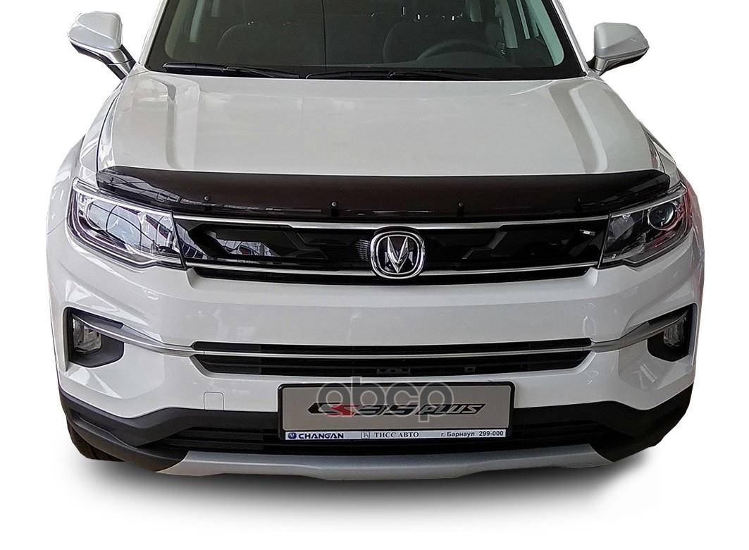 Дефлектор капота темный CHANGAN CS35 Plus, 19-, NLD.SCGCS35P1912 / Чанган СиЭс 35 плюс SIM арт. NLD.SCGCS35P1912