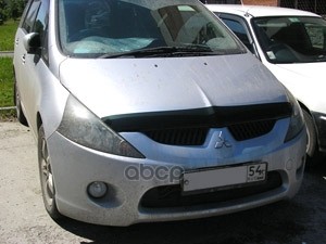 Дефлектор капота темный MITSUBISHI GRANDIS 2004-2011, NLD.SMIGRA0412 / Митсубиси Грандис SIM арт. NLD.SMIGRA0412