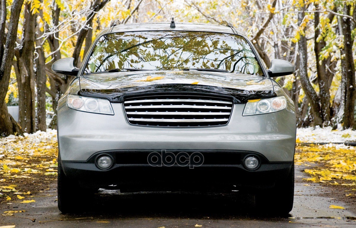 Дефлектор капота для LADA Vesta 2015-н.в. седан SIM / Лада Веста SIM арт. NLD.SVAZVE1512