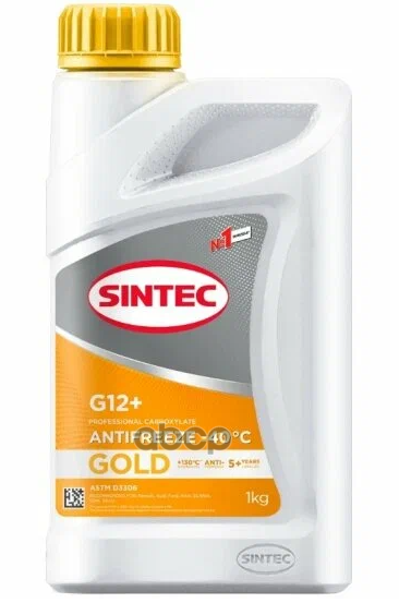 Антифриз SINTEC Antifreeze OEM France Type-D yellow -40 1кг SINTEC арт. 6145013