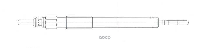 Свеча накаливания для а/м Opel Meriva B (10-) 1.7d (GLSP106 STARTVOLT арт. GLSP106