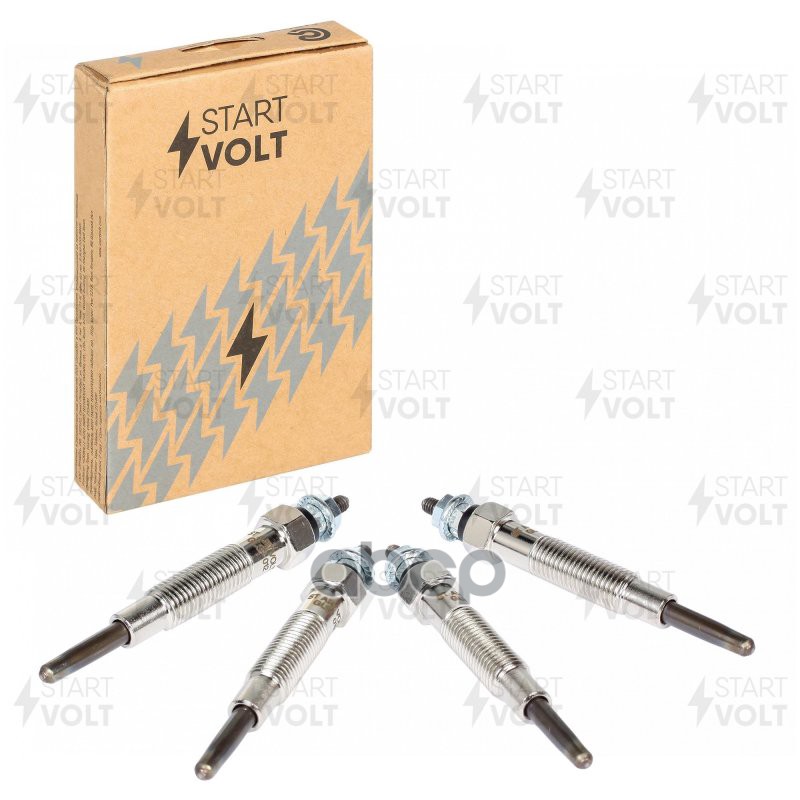 Свечи накаливания (кмпл. 4шт) для а м Hyundai Porter H-1 (96-) H-100 (93-) D4BH 2.5D (84мм) (GLSP 505) STARTVOLT арт. GLSP505