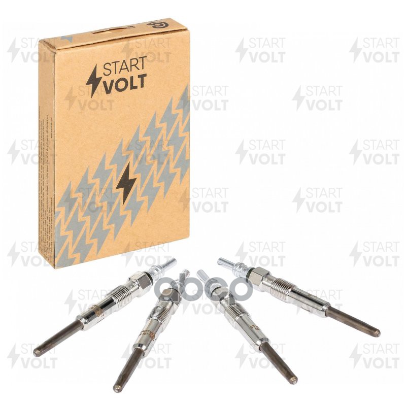 Комплект свечей накаливания (4шт) для автомобилей VAG Transporter T5 (09-) 1.9TDI/2.5TDI STARTVOLT арт. GLSP509