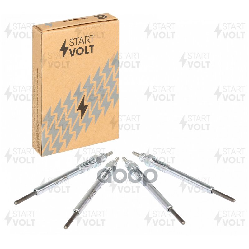 Комплект свечей накаливания (4шт) для автомобилей KIA Sportage III (14-) 2.0CRDI STARTVOLT арт. GLSP514