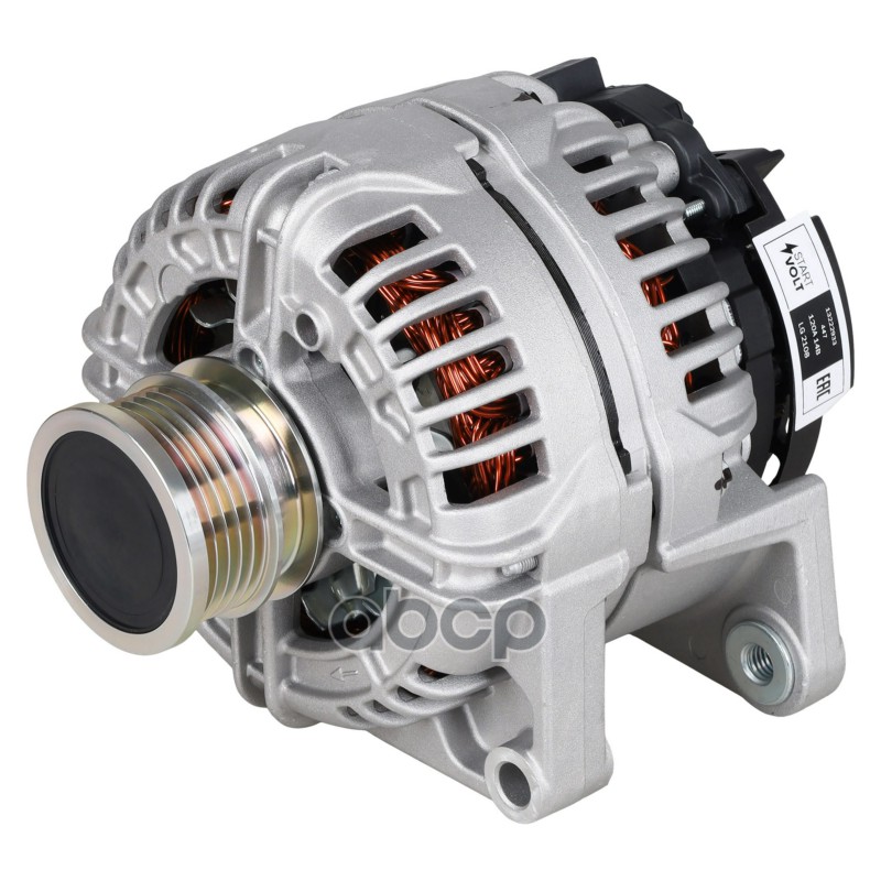 Генератор для а/м Opel Astra H (04-) 1.6i/1.6T/1.8i 120A (LG 2108) STARTVOLT арт. LG2108