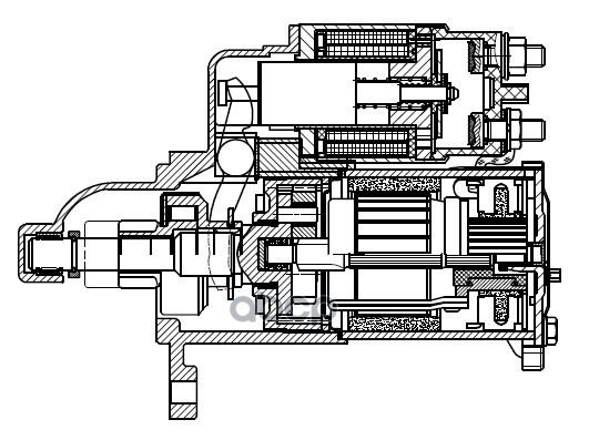 Стартер для а/м Chevrolet Aveo T250 (08-) 1.4i 1,2кВт (LSt 0517) STARTVOLT арт. LST0517