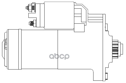 Стартер для а/м Nissan Pathfinder III (05-) 4.0i 2кВт (LSt 1413) STARTVOLT арт. LST1413