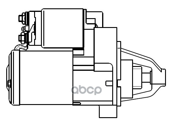 Стартер для а/м Subaru Forester SJ (13-)/Outback BS (15-) 2.0i/2.5T 1,6кВт (LSt 2203) STARTVOLT арт. LST2203
