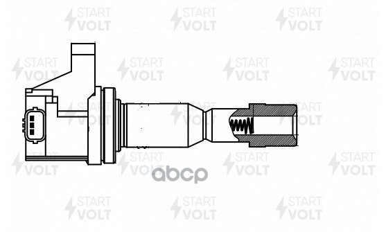 Катушка зажигания для а/м Honda Fit (02-)/Jazz (02-) 1.3i/1.5i SC 1931 STARTVOLT арт. SC1931