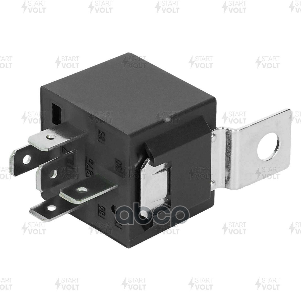 Реле 24V 10/20A 5 конт. (с кроншт., с резист.) (SCR 0112) STARTVOLT арт. SCR0112