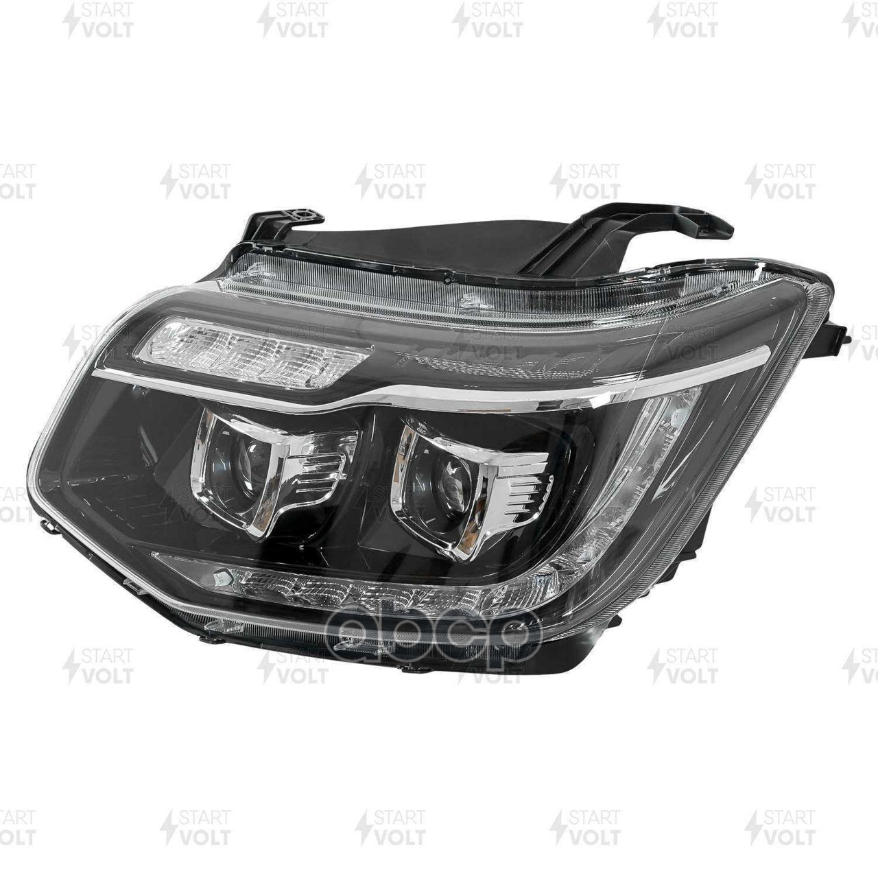 Фара для а/м ГАЗ Газель NN (21-)/Соболь NN (22-) левая (светодиодн.) (SHL 0343L) STARTVOLT арт. SHL0343L