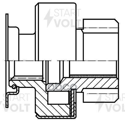 Привод стартера (бендикс) для а/м Toyota Rav 4 (09-) 2.0i STARTVOLT арт. VCS1903