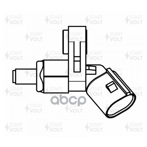 Датчик ABS для а/м VAG Octavia (96-)/Passat B5 (96-) перед. прав. (VS-ABS 1817) STARTVOLT арт. VSABS1817