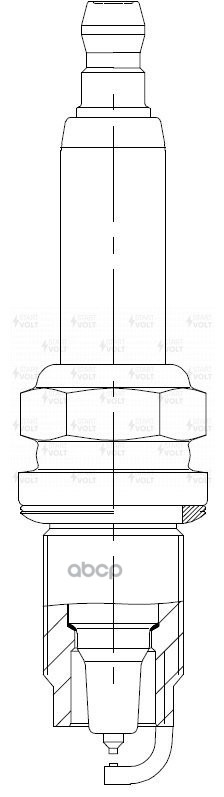 Комплект свечей зажигания для автомобилей VAG Octavia A5 (04-)/Tiguan (10-) 1.4TSI (4шт) STARTVOLT арт. VSP0052