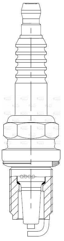 Свеча зажигания для а/м Лада Largus (12-)/Renault Logan (08-)/Duster (10-) K4M 1.6i (VSP 0112) STARTVOLT арт. VSP0112