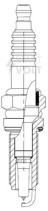 Свеча зажигания для а/м Kia Rio (10-) 1.4i/Hyundai Solaris (10-)/i30 (11-) 1.6i Ir+Pt (VSP 0809) STARTVOLT арт. vsp-0809