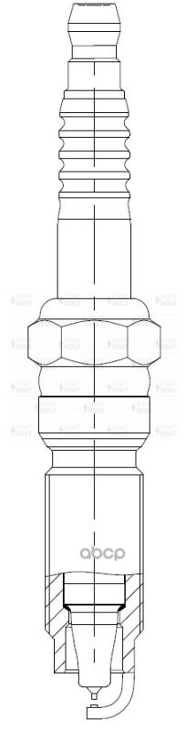 Свеча зажигания для а/м Ford Focus III (14-)/Kuga II (14-) 1.5T Ir+Pt (VSP 1007) STARTVOLT арт. VSP1007