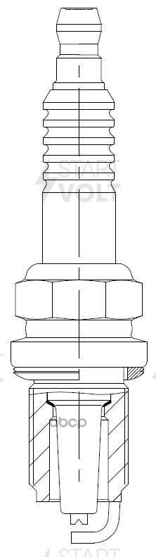 Свеча зажигания для а/м Nissan Primera P11 (96-) 2.0i (VSP 1413) STARTVOLT арт. vsp-1413