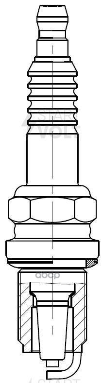 Свеча зажигания для автомобилей Mercedes-Benz C W202 (93-)1.8i/2.0i/S W140 (91-) 3.2i STARTVOLT арт. VSP1507