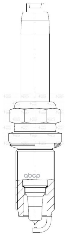Свеча зажигания для а/м VAG Tiguan (16-)/Q5 (08-) 2.0TFSI Pt+Pt (VSP 1807) STARTVOLT арт. VSP1807