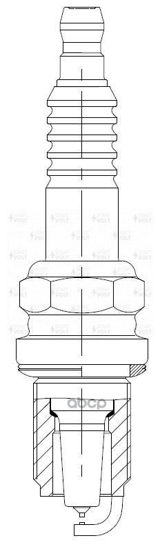 Свеча зажигания для а/м VAG Passat B5 (96-)/A4 (95-) 1.8T Pt+Pt (VSP 1812) STARTVOLT арт. VSP1812
