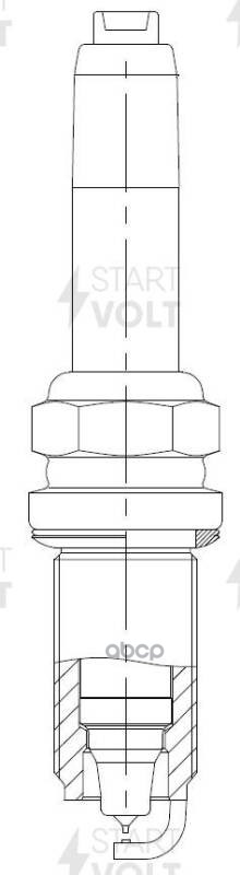 Свеча зажигания для а/м VAG A3 (17-)/Q3 (19-)/TT (16-) 2.5T Ir+Pt STARTVOLT VSP 1815 STARTVOLT арт. VSP 1815