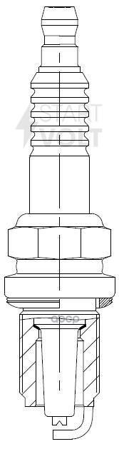 Свеча зажигания для автомобилей Toyota Yaris (05-) 1.3i/Yaris (99-) 1.0i STARTVOLT арт. VSP1912
