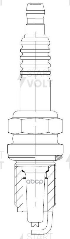 Свеча зажигания для автомобилей Honda HR-V (99-) 1.6i/Civic VI (95-) 1.4i/1.5i STARTVOLT арт. VSP2310
