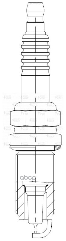 Свеча зажигания для а/м Suzuki SX4 (06-) 1.6i/Grand Vitara II (05-) 2.4i Ir+Ir (VSP 2401) STARTVOLT арт. VSP2401