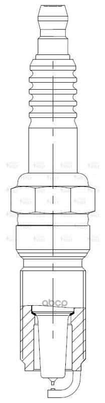 Свеча зажигания для а/м Mazda 3 BK (06-)/6 GG (05-) 2.3T Ir+Pt (VSP 2503) STARTVOLT арт. VSP2503