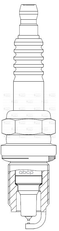 Свеча зажигания для снегоходов Ski Doo 800 E-TEC ан. PFR7AB Pt+Pt (VSP 3502) STARTVOLT арт. VSP3502
