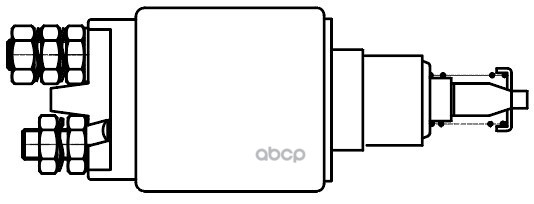 Реле втягивающее стартера для а/м Mercedes-Benz Atego (98-) с дв. OM904 (VSR 1538) STARTVOLT арт. VSR1538