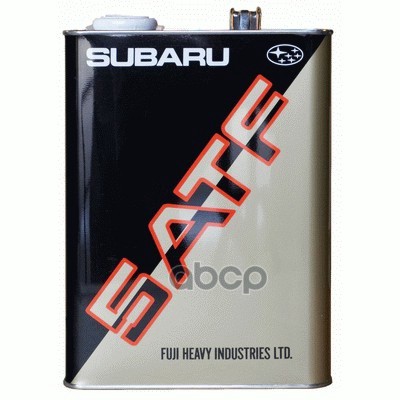 Масло Трансмиссионное Subaru 5 Atf 4 Л K0415-Y0700 SUBARU арт. K0415-Y0700