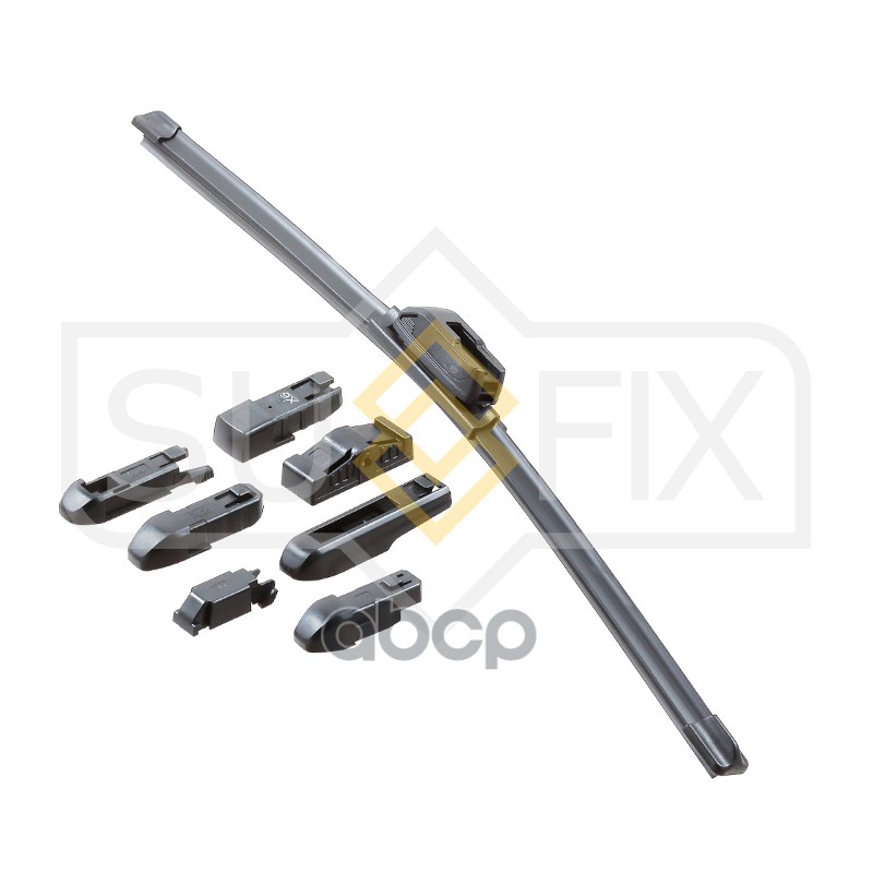 Щетка стеклоочистителя бескаркасная, 450мм 450 mm SW-2018 SUFIX арт. SW-2018