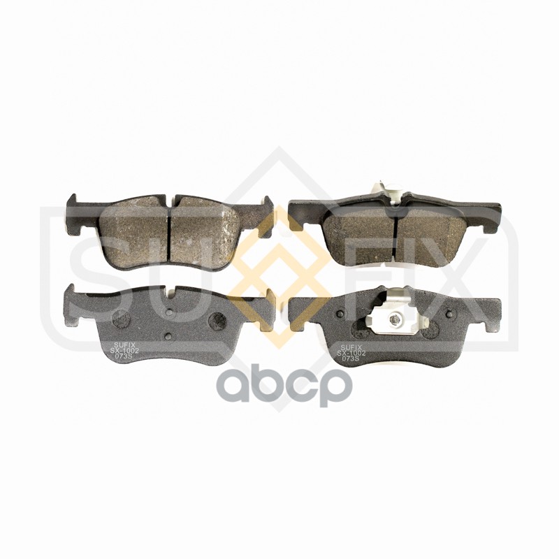 Колодки Тормозные Дисковые | Перед Прав/Лев | SUFIX арт. SX1002