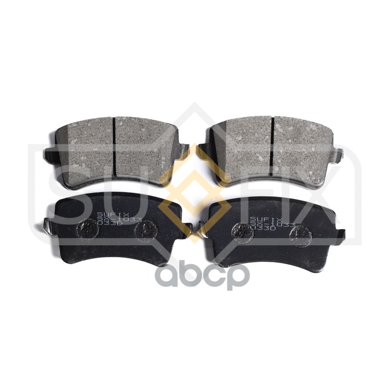 Колодки Тормозные Задние Audi A4(8K) 1.8-3.2 07 / A4 Allroad 2.0D-3.0D 09 / A5 1.8-3.2 07 / Q5 2.0D-3.2 08 Sx-1033 SUFIX арт....