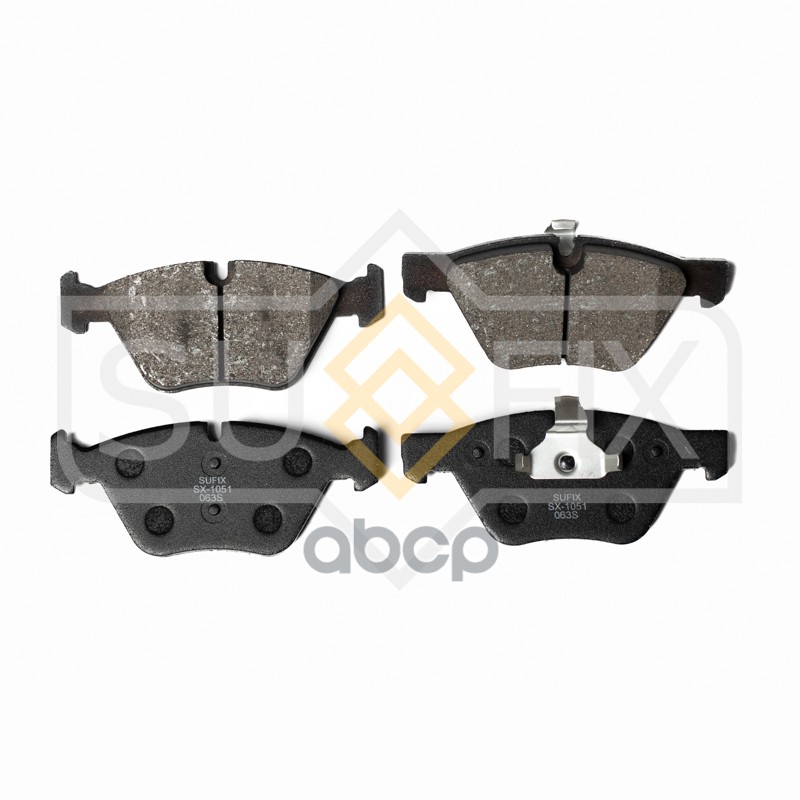Колодки Тормозные Дисковые | Перед Прав/Лев | SUFIX арт. SX1051