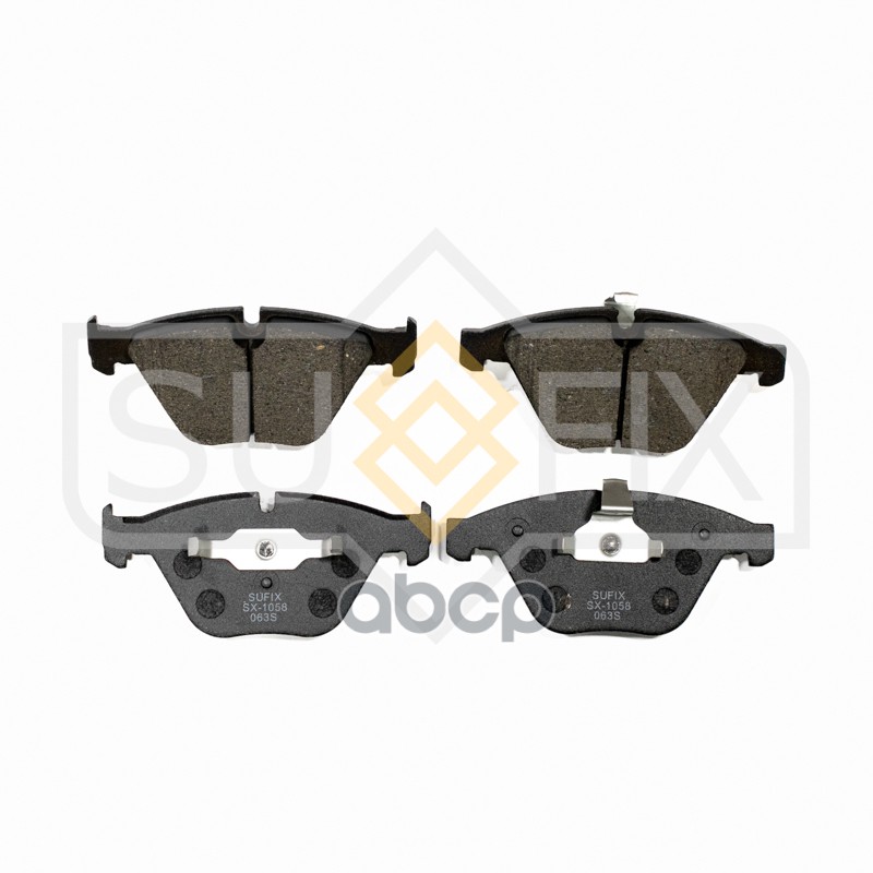 Колодки Тормозные Дисковые | Перед Прав/Лев | SUFIX арт. SX1058